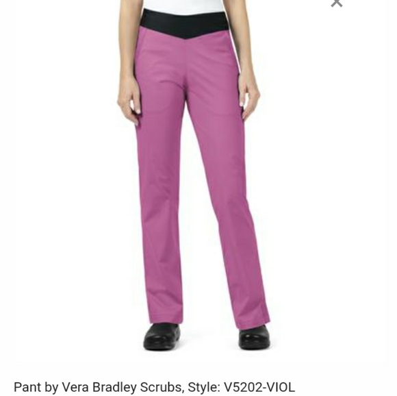 XL Vera Bradley Scrub Pants V5202 JANE Knit Waist Pant - Picture 1 of 1